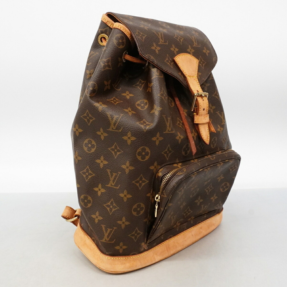 Louis Vuitton Monogram Montsouris GM Backpack/Daypack M51135 Brown (Women's) - Picture 2 of 13